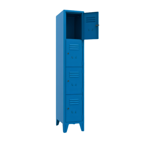 Armadio casellario 4 vani (mm) 322x500x1800 ARMET 004 blu ral 5015