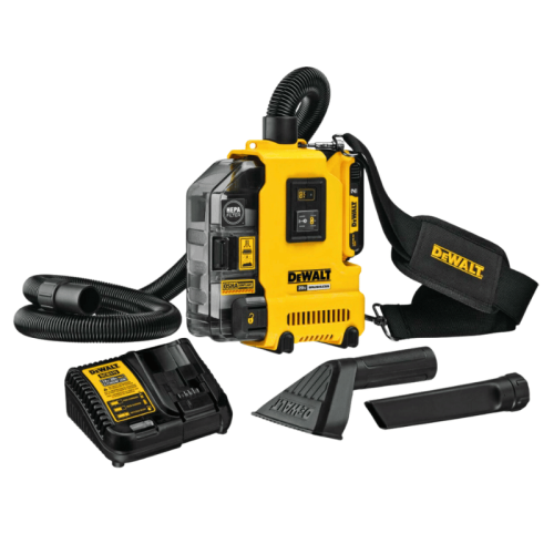 Aspirapolvere a batteria per tassellatori DEWALT DWH161D1-QW 18V 2Ah