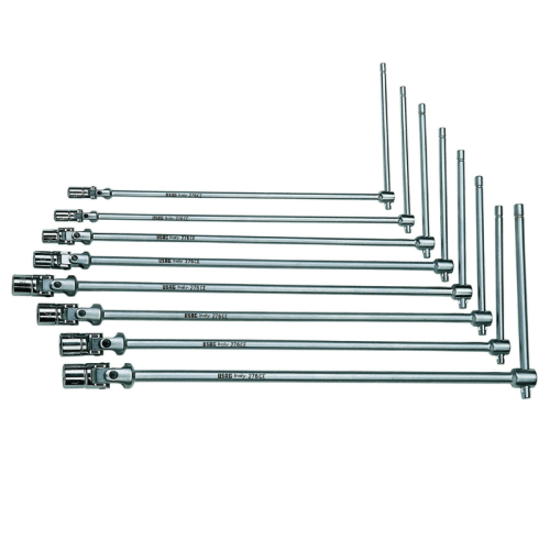 Assortimento Serie 8 chiavi a T snodate esagonali Usag 276 CE/SE8 | 7-19 mm
