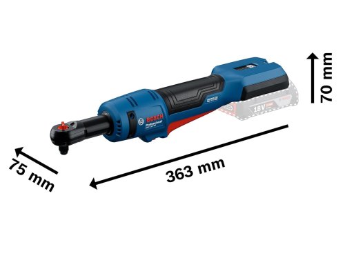 Avvitatore a cricchetto Bosch GRC 18V-60 Professional (fornito senza batteria)