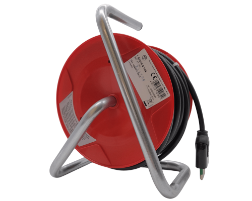Avvolgicavo prolunga elettrica Brennenstuhl 230V (16A) 15m 4 prese bipasso Schuko