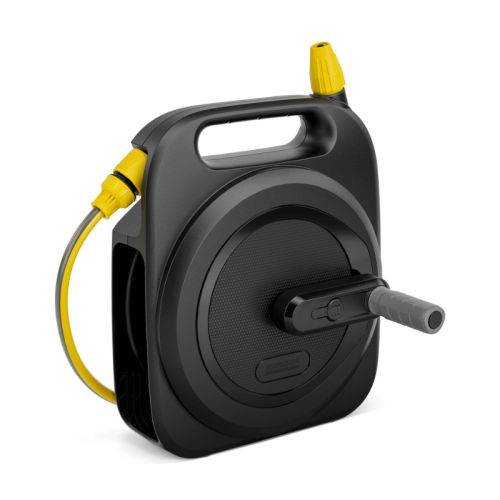Avvolgitubo compatto irrigazione giardino 10m 5/16" Karcher HBX 2.10 Compact