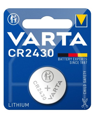 Batteria a bottone 3V Varta CR2430 Lithium