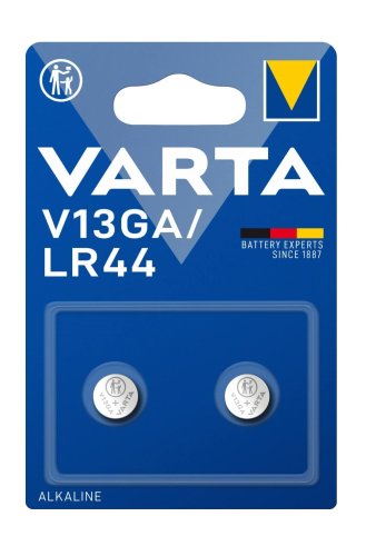 Batterie pile alcaline Varta V13GA-LR44 1,5V (2 PEZZI)