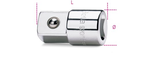 Raccordo attacco quadro femmina 1/2" e maschio 3/4" BETA 920/16