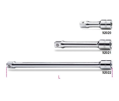 Prolunga quadro maschio-femmina 1/2" BETA 920 - L. mm 75