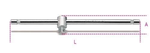 Chiave quadro maschio 1/2" con spina scorrevole BETA 920/42