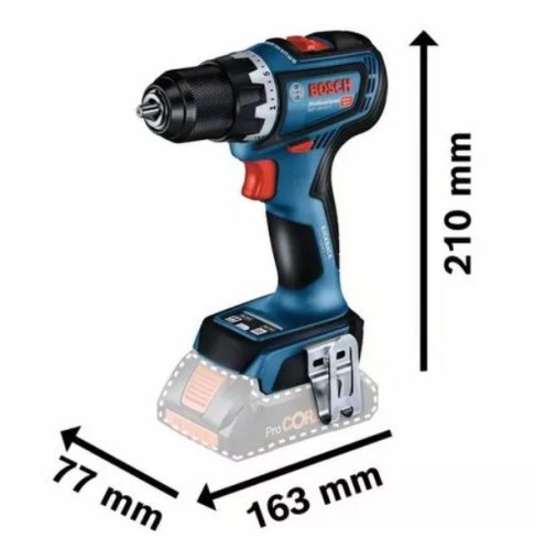 Trapano avvitatore Bosch GSR 18V-90 C Professional (senza batterie)