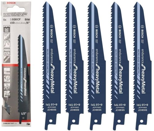 Lame per sega universale Bosch Professional S930CF (5 pezzi)