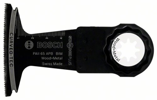 Lama Bosch Starlock PAII 65 APB per taglio legno e metalli