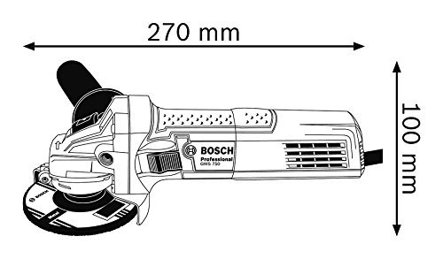 Smerigliatrice angolare Bosch Professional GWS 750 ø 115 mm