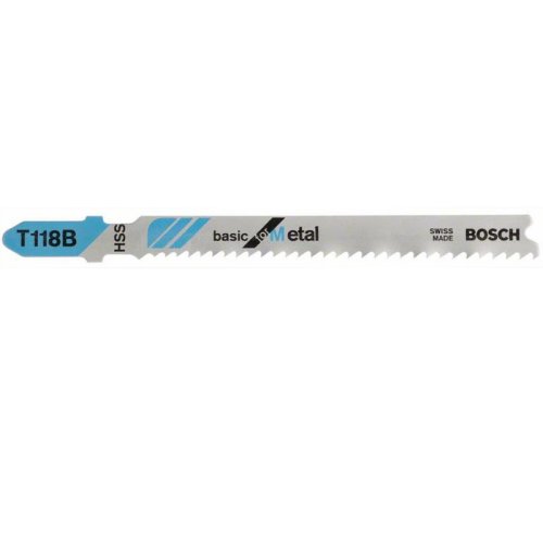 Lame Bosch Professional T118B seghetto alternativo (5 pezzi)