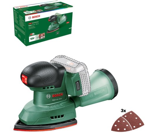 Levigatrice palmare Bosch Easy Sander 18V-8 (senza batteria e caricabatterie)