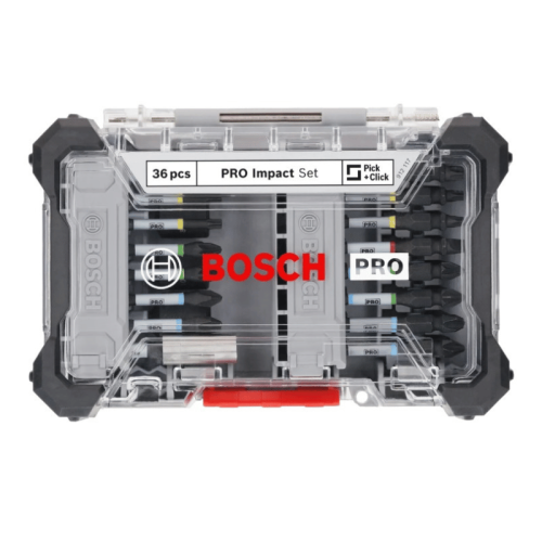 Set bit avvitamento Bosch PRO Impact per avvitatori a impulsi | 36 pezzi