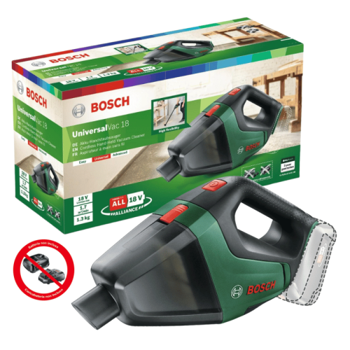 Aspirapolvere Bosch Universal VAC 18 | fornita senza batteria