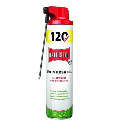 Olio universale spray 10 in 1 Ballistol 400 ml + 120 ml Gratis