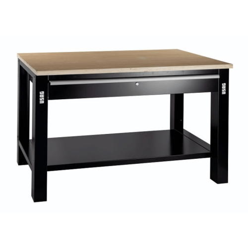 Banco da lavoro con piano in legno Usag 506 TLC (1,5m)