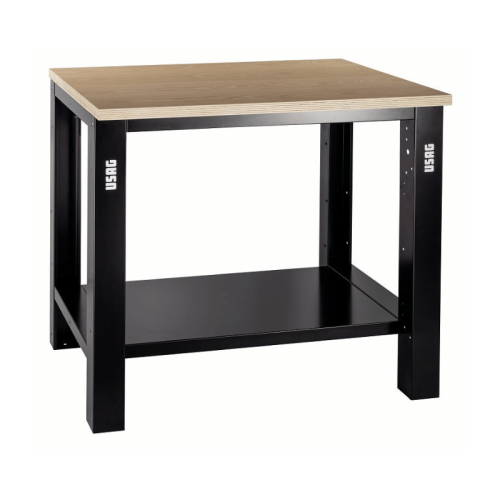 Banco da lavoro con piano in legno senza cassetti USAG 506TL (1m)