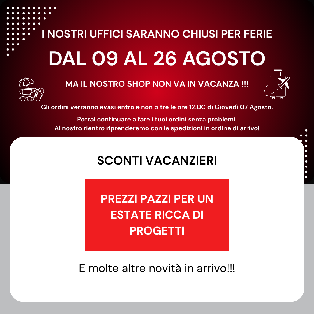 CHIUSURA ESTIVA AGOSTO 2025