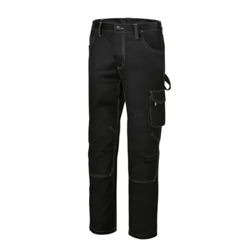Pantaloni lavoro lunghi elasticizzati BETA Slim Fit 7830SN nero - taglia M