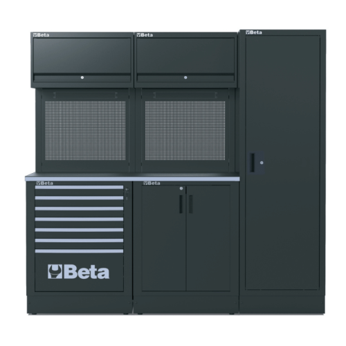 Arredo officina Beta RSC50 2.0 D/224UT con assortimento 224 utensili - 050001090