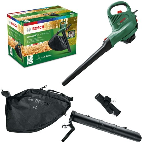 Soffiatore aspiratore da giardino 230V Bosch Universal GardenTidy 3000 W