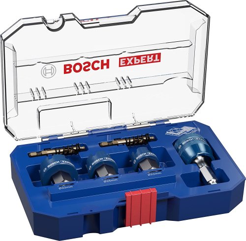 Set 3 frese a tazza ø 22/25/32 mm Bosch Expert Sheet Metal 2608900502