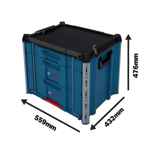 Bosch L-BOXX PRO Contractor DRAWER3 contenitore a 3 cassetti