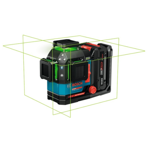 Livella laser a linee portata 120m Bosch Expert ELL18V-120-33