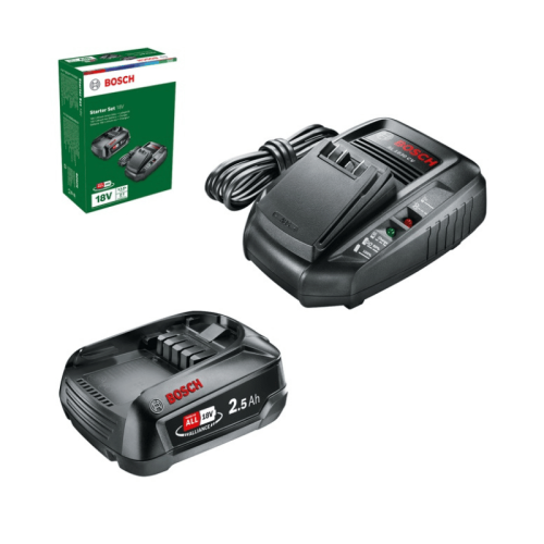 Bosch Starter Set 18V batteria da 2,5 Ah + caricabatterie AL 1830 CV