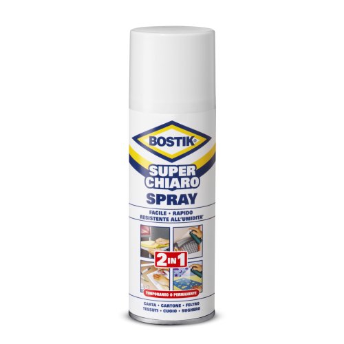 Bostik Superchiaro colla spray 200 ml