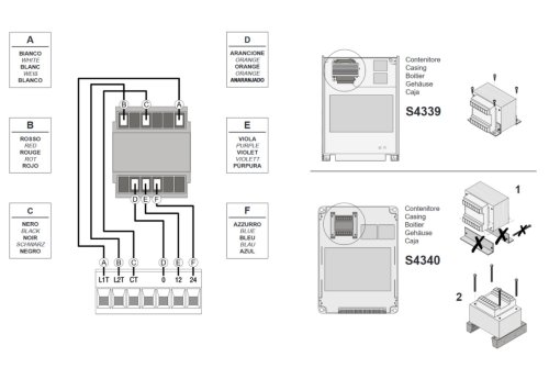 Trasformatore per programmatore BX-ZA3-ZA4 CAME 119RIR090