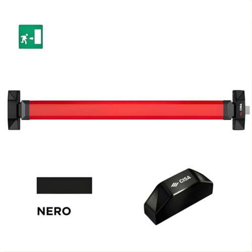 Maniglione antipanico Modulare Touch Cisa ALPHA 05M811 - - nero - mm 1300