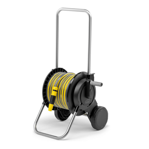 Carrello avvolgitubo per irrigazione giardino 20m di tubo e accessori Karcher HT 2-20