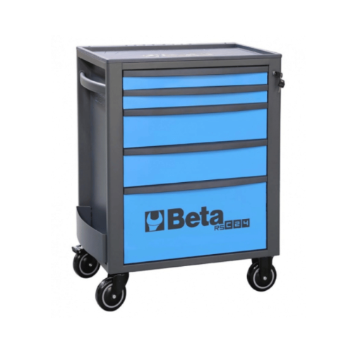 Carrello portautensili 5 cassetti Beta RSC24 blu 5015