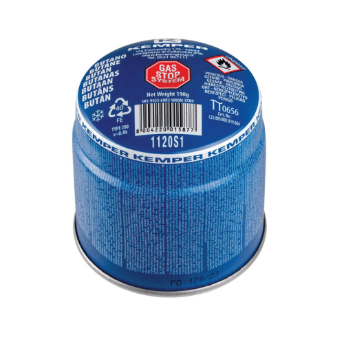 Cartuccia gas butano per fornello portatile KEMPER 1120S1 190gr