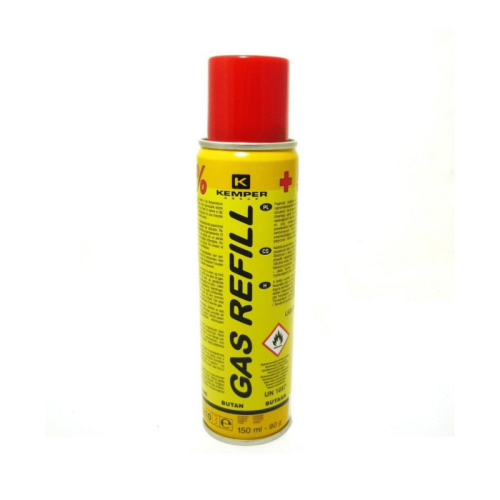 Cartuccia gas butano ricarica accendini e mini saldatori 90gr kemper 10051