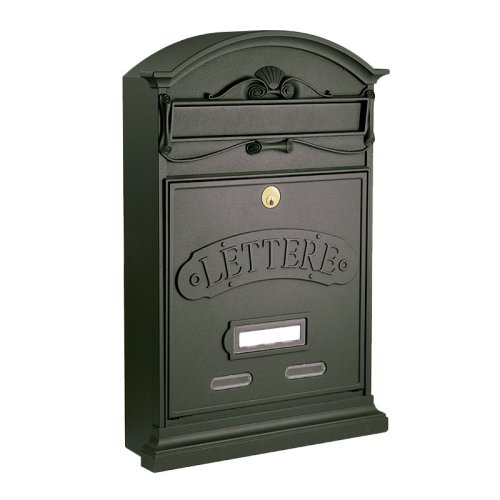 Cassetta postale in alluminio Alubox serie Lettere - colore ghisa