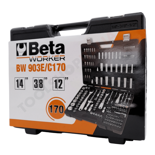Cassetta con assortimento utensili Beta BW 903E/C 170 pezzi