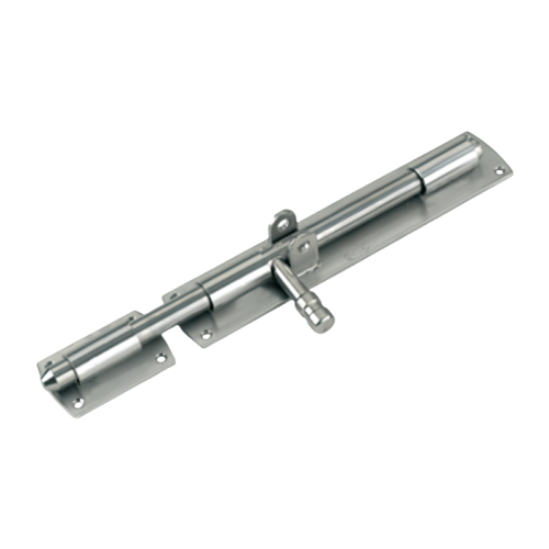 Catenaccio acciaio Inox AISI 304 porta lucchetto ADEM 330 mm 200 perno ø 12