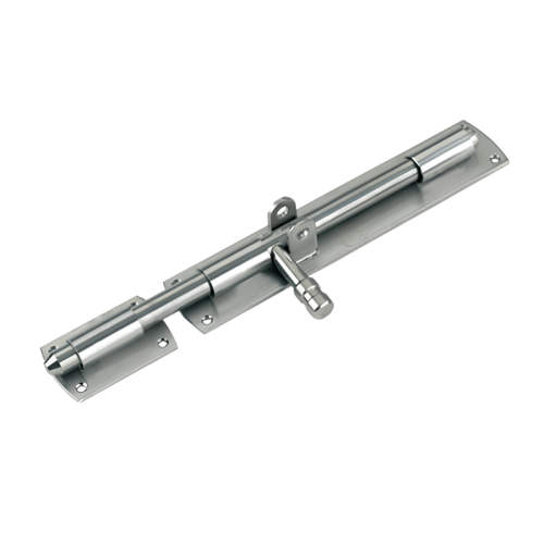 Catenaccio orizzontale acciaio Inox porta lucchetto ADEM 320 mm 150 perno ø 12