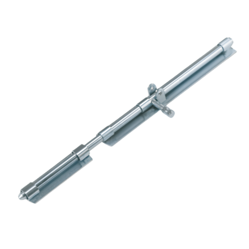 Catenaccio orizzontale con foro porta lucchetto ADEM 45 - mm 230 ø perno mm 16