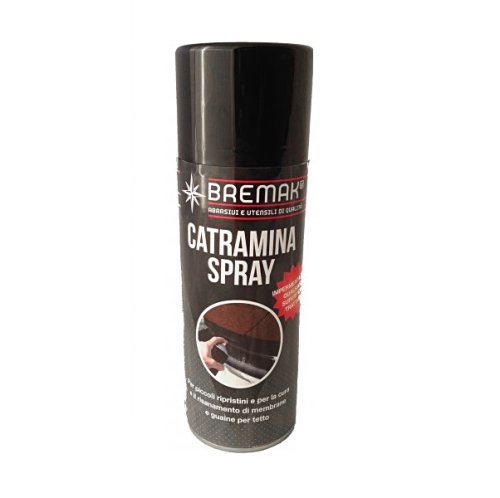 Catramina spray riparazione guaina tetto BK63 BREMAK 400ml