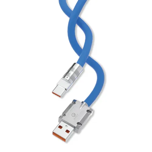 Cavo USB-A / USB-C 1,5m blu ricarica rapida 120W LOSTECH PREMIUM LS-NB18A