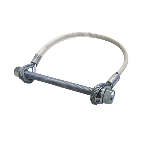 Cavo anticaduta ante cancello in acciaio inox ADEM 540 - | cm 40