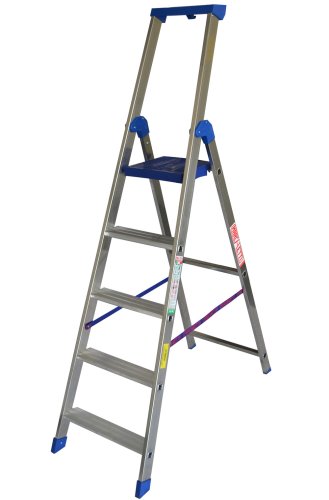 Scala in alluminio Marchetti Climb Evo 5 gradini mt 2,00