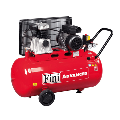 Compressore aria bicilindrico 50 litri monofase 2Hp Fini MK102N-50-2M