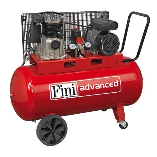 Compressore aria monofase 230V 3Hp 100 litri Fini MK 103-100-3M
