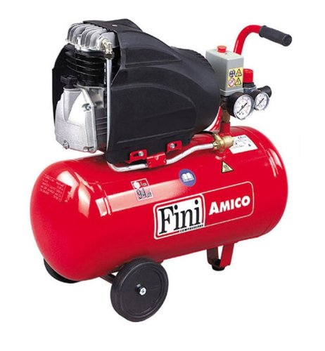 Compressore aria monofase 230V da 24 litri Fini Amico 25/SF2500