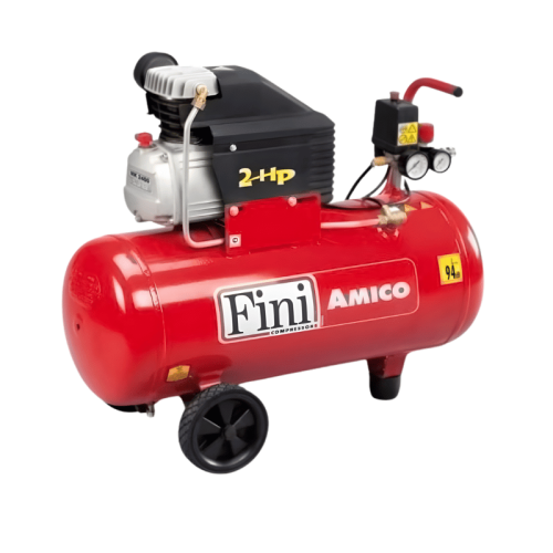 Compressore aria monofase 230V 2Hp 50 litri Fini Amico 50/2400 2M